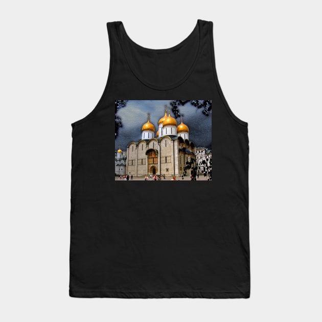 Russia. Moscow. Kremlin. Dormition Cathedral. Tank Top by vadim19